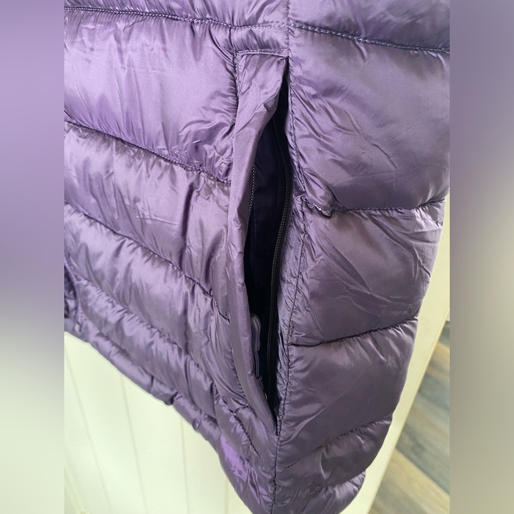 32 Degrees Purple Puffer Vest - Picture 2 of 4